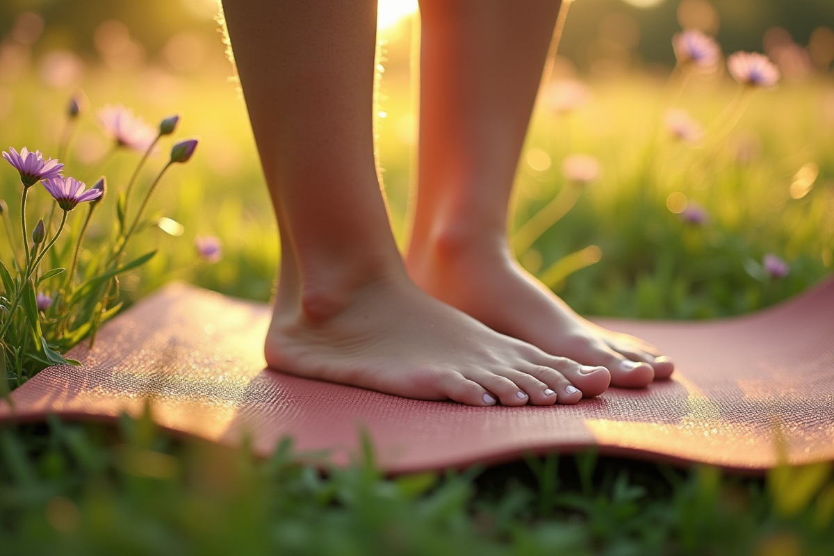 tapis fleurs